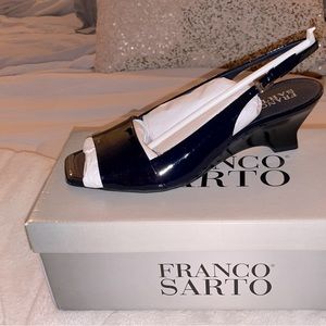FRANCO SARTO open toe wedges sandals